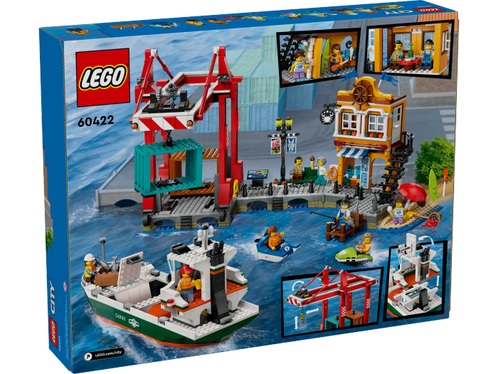 LEGO® City - Seaside Harbor with Cargo Ship (60422)