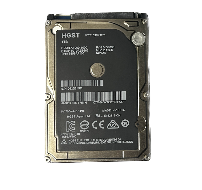 Hitachi 1TB Laptop HDD