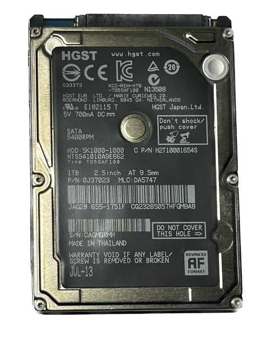 Hitachi 1TB Laptop HDD