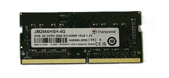 Transcend 4GB DDR4 2666 Laptop Memory