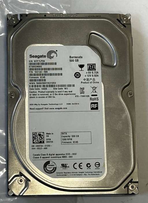 Seagate 500GB Desktop HDD