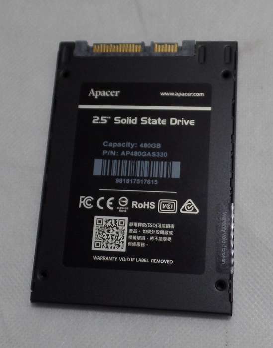 Apacer Panther 480GB 2.5` SSD *READ FULL DESCRIPTION*