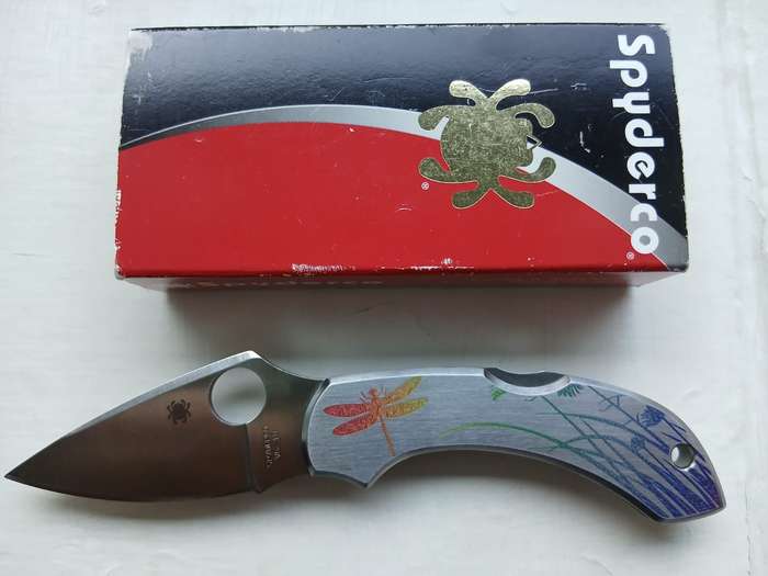 Spyderco Dragonfly Tattoo C28PT