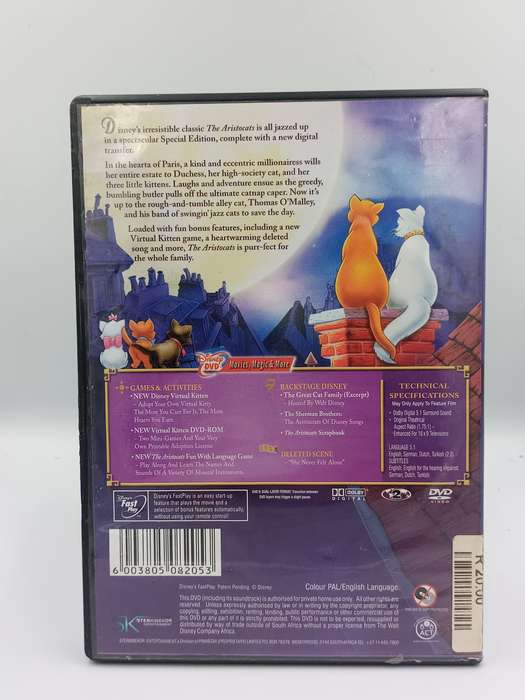 The Aristocats DVD