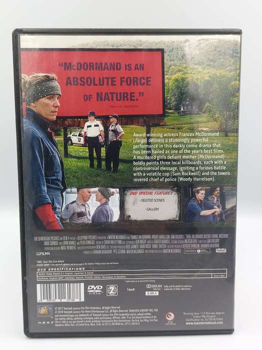 Three Billboards Outside Epping, Missouri DVD