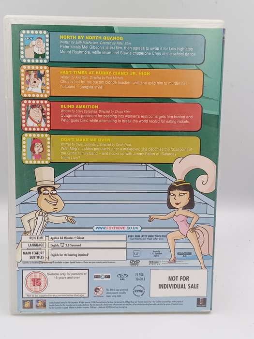 Family Guy Season Four Episodes 1 - 4 DVD
