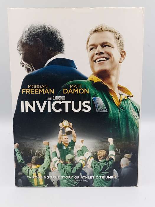 Invictus DVD - Morgan Freeman & Matt Damon