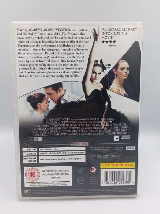 Black Swan DVD - Natalie Portman