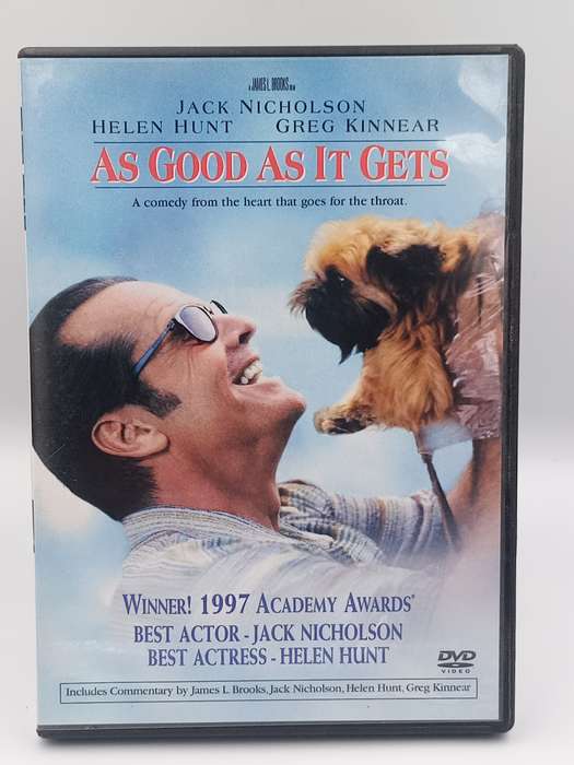 As Good as it Gets DVD - Jack Nicholson, Helen Hunt & Greg Kinnear