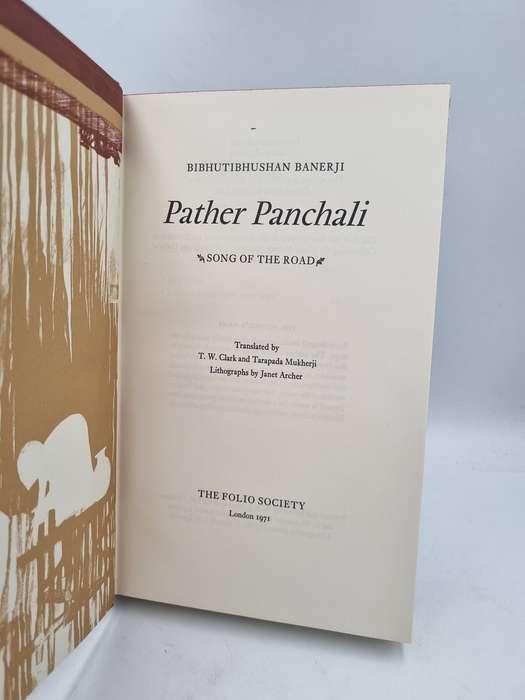 Pather Panchali - Bibhutibhushan Banerji| Translated by T W Tarapada Mukherji| Song of the Road