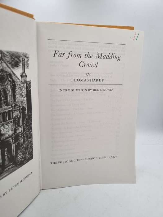 Far from the Madding Crowd - Thomas Hardy | Introduction by Bel Mooney   | Folio Society