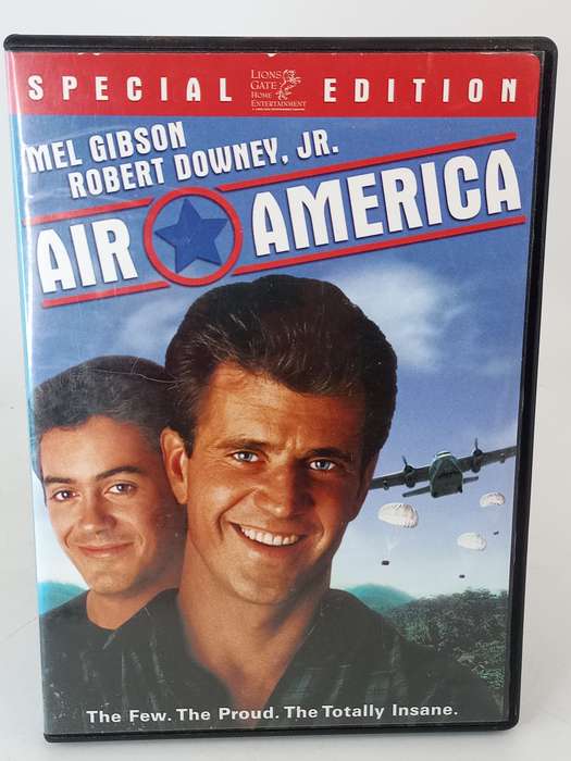 Air America DVD Region 1- Mel Gibson & Robert Downey Jr.
