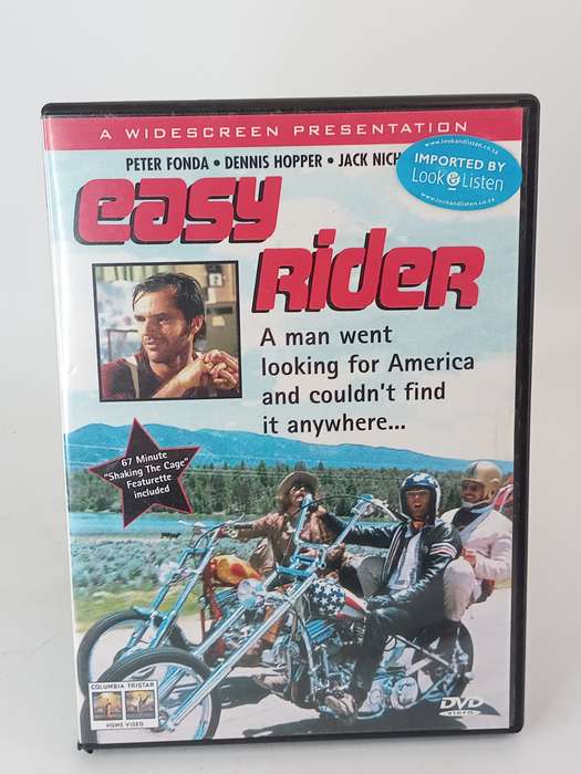 Easy Rider DVD - Peter Fonda, Dennis Hopper & Jack Nicholson