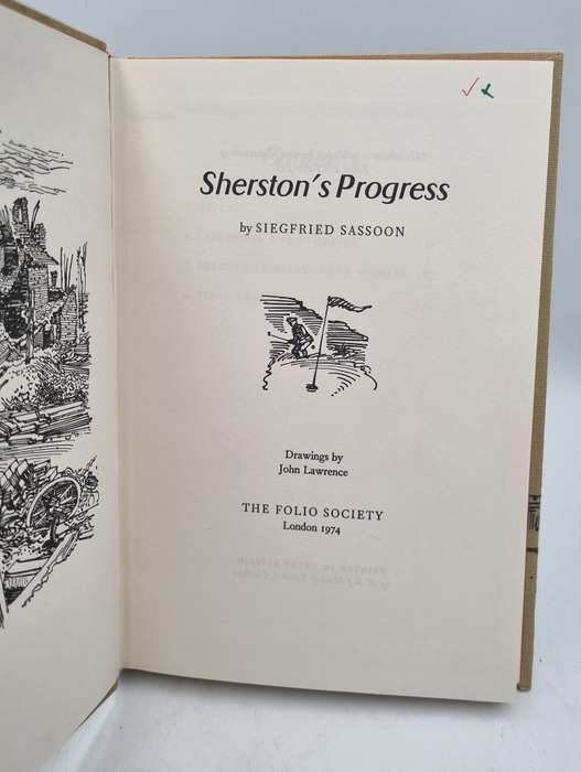 Sherston's Progress - Siegfried Sassoon