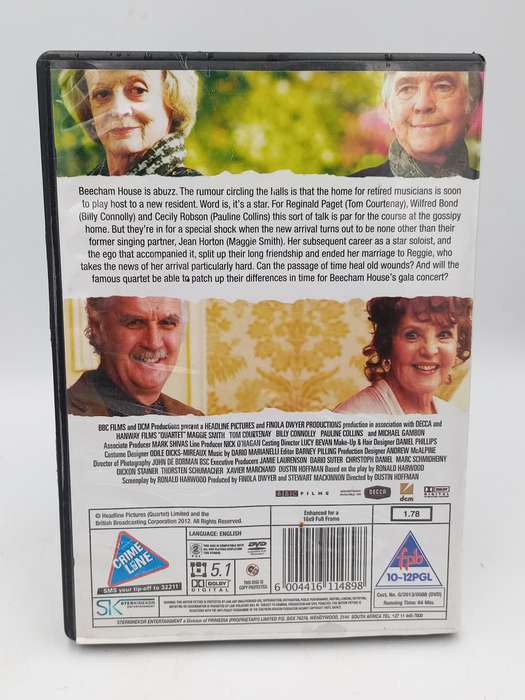Quartet DVD - Maggie Smith, Billy Connolly