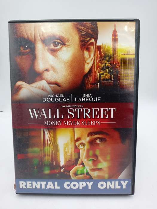 Wall Street DVD - Michael Douglas & Shia La Beouf