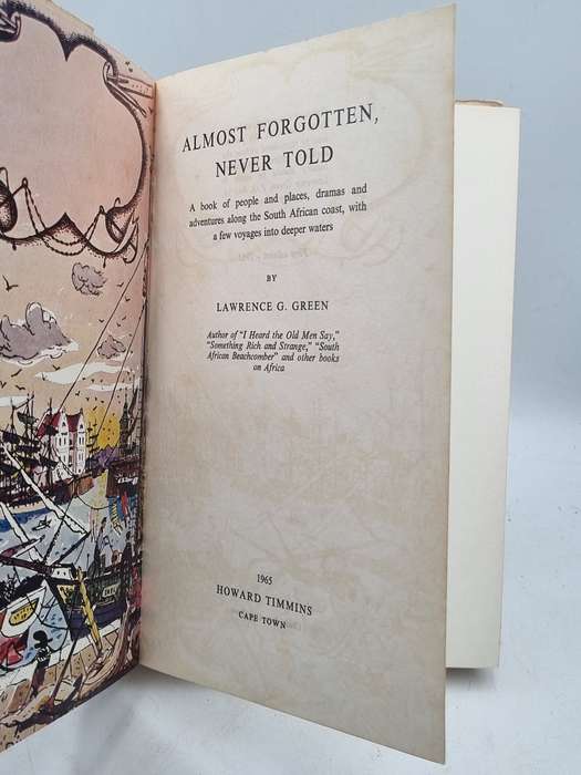 Almost Forgotten, Never Told - Lawrence G Green