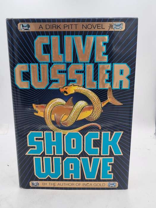 Shock Wave - Clive Cussler | Large Format Hard Cover First Edition 1996
