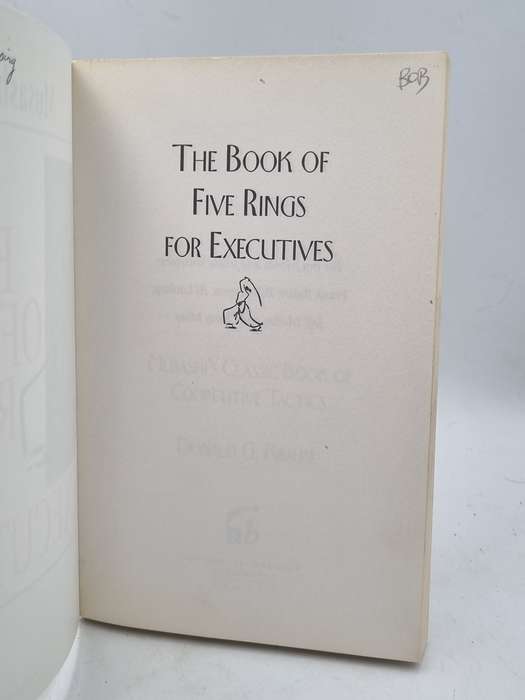 The Book of Five Rings for Executives - Donald G Krause | Musashi's Classic