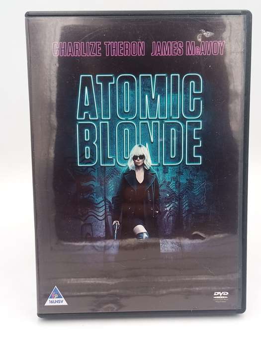 Atomic Blonde DVD - Charlize Theron & James McAvoy