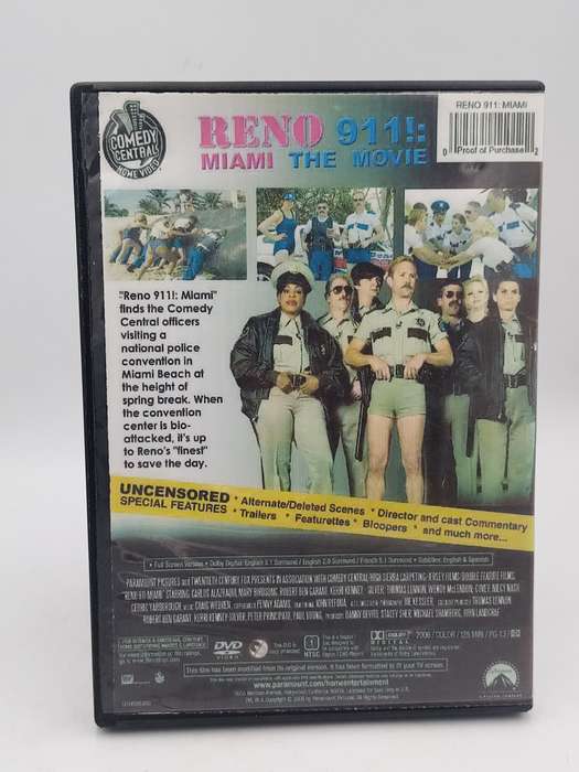 Reno 911 Miami The Movie DVD