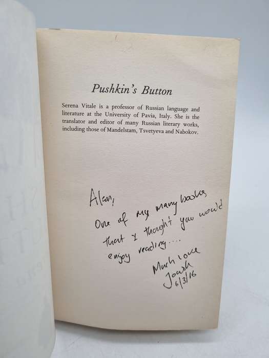 Pushkins Button by Serena Vitale