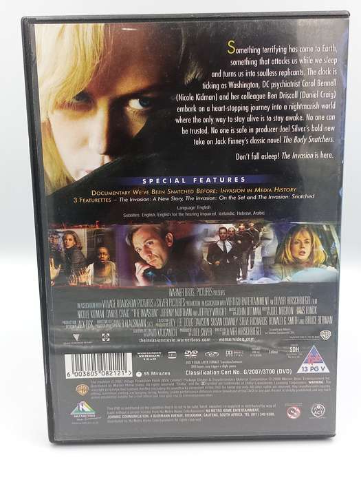 The Invasion DVD - Nicole Kidman & Daniel Craig