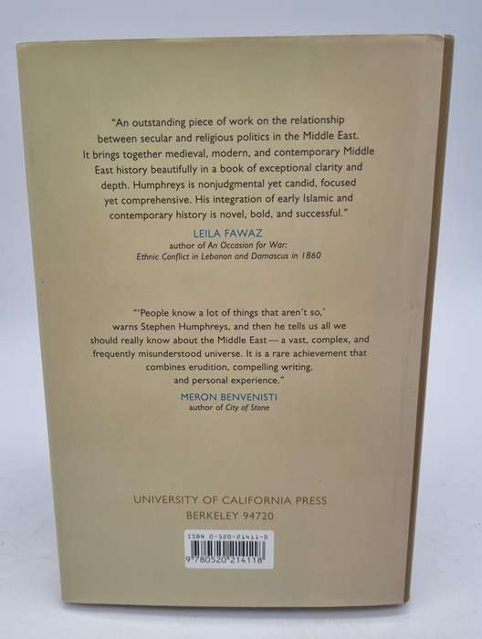 Between Memory and Desire by R. Stephen Humphreys | The Middle East in a Troubled Age