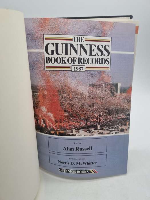 The Guinness Book of Records 1987 - Alan Russell