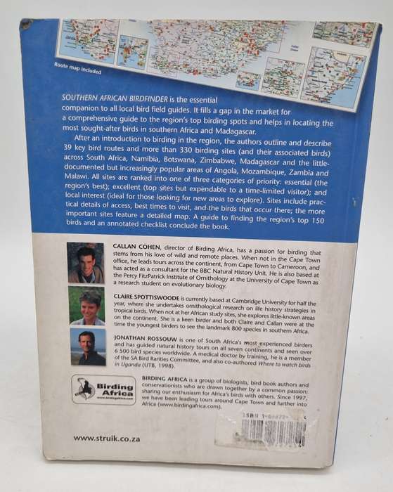 Southern African Birdfinder by Callan Cohen, Claire Spottiswoode & Jonathan Rossouw