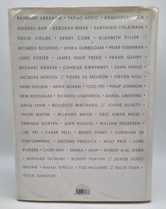 Portraits Of The New Architecture - Paul Goldberger and Richard Schulman