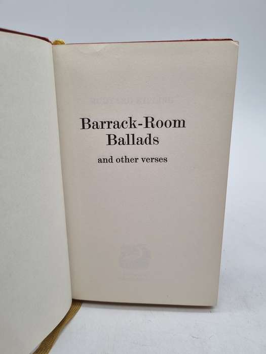 Rudyard Kipling  ~ Barrack Room Ballads & Other Verses