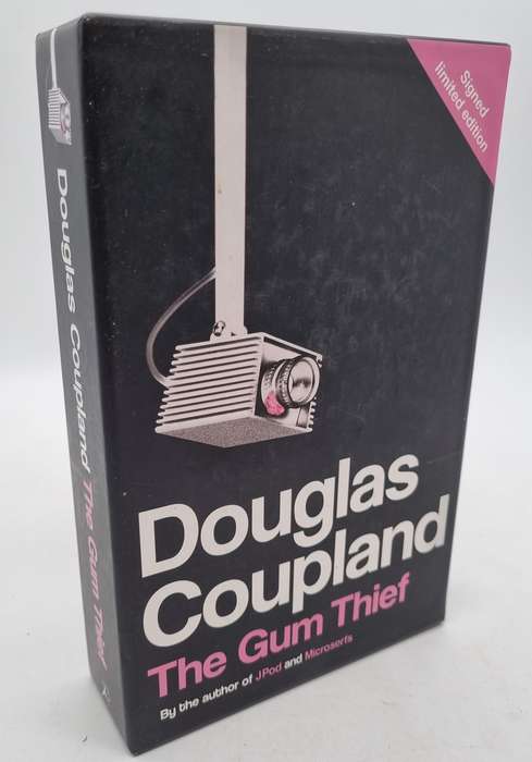 The Gum Thief Signed Limited Edition by Douglas Coupland and & Glove Pond by Roger Thorpe Box Set