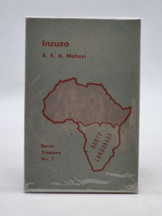 Inzuzo - SEK Mqhayi | Xhosa Poems ~ Bantu Treasury No 7 | Very Scarce First Edition 1974