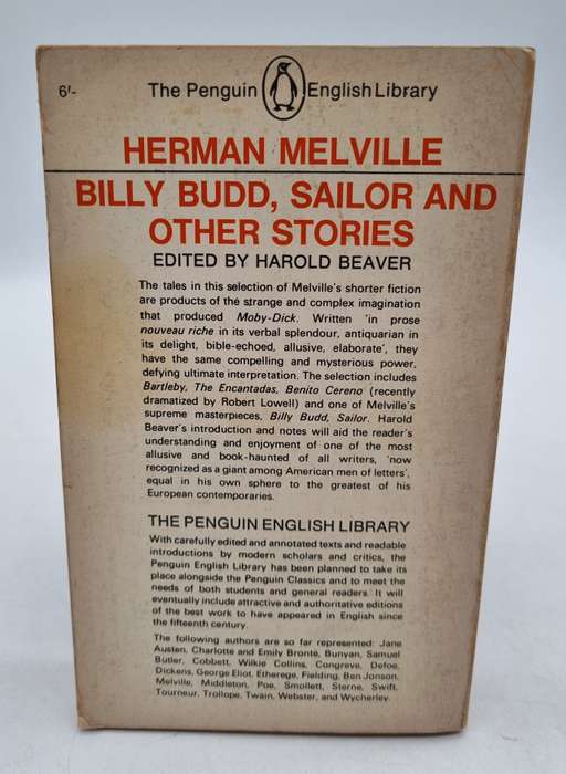 Billy Budd, Sailor & Other Stories by Herman Melville