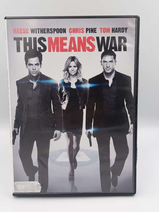 This Means War DVD - Reese Witherspoon, Chris Pine & Tom Hardy