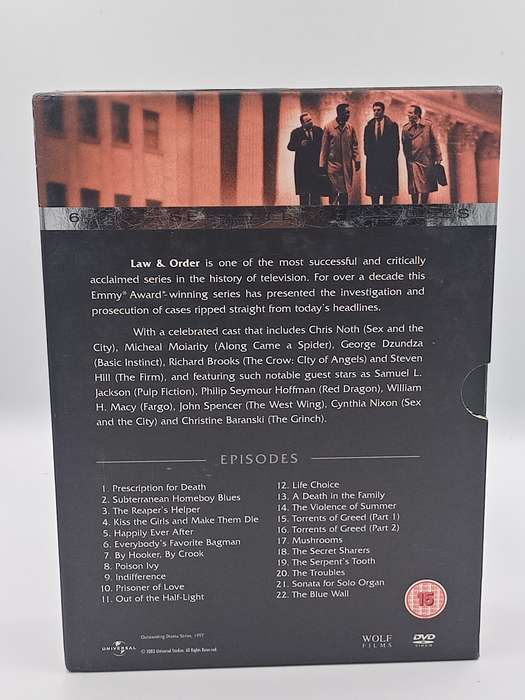 Law & Order The First Year DVDs - 6 disc box set