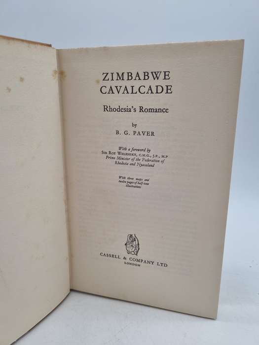 Zimbabwe Cavalcade ~ B G Paver
