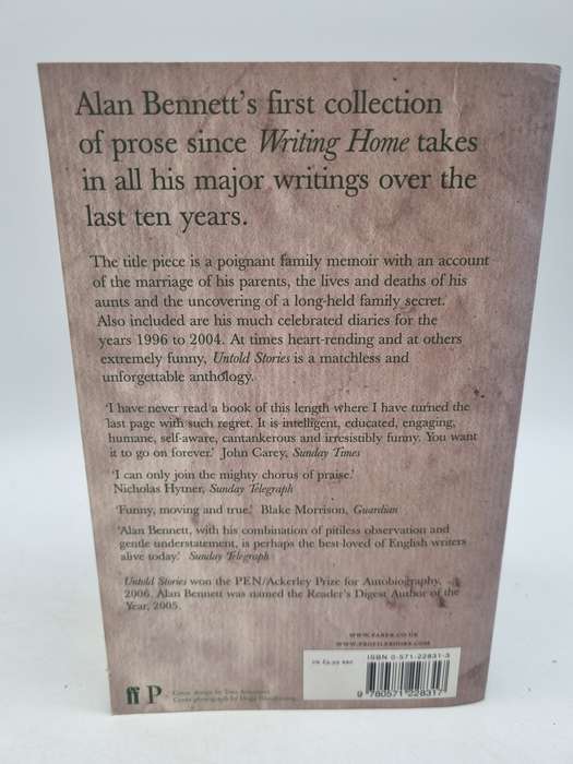 Untold Stories - Alan Bennett