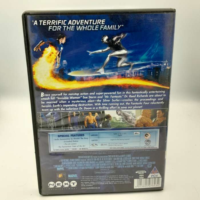 Fantastic 4 Rise of the Silver Surfer DVD