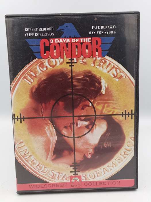 3 Days of the Condor Region 1 DVD - Robert Redford, Faye Dunaway