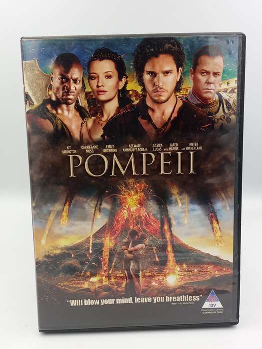 Pompeii DVD - Kit Harington, Carrie-Anne Moss