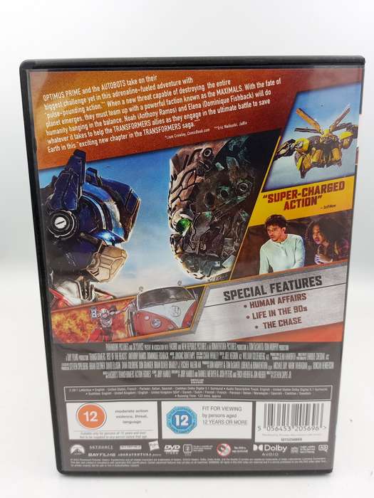 TRANSFORMERS Rise of the Beasts DVD