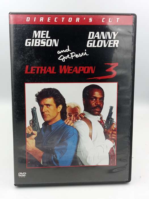 Lethal Weapon 3 DVD - Mel Gibson, Danny Glover & Joe Pesci
