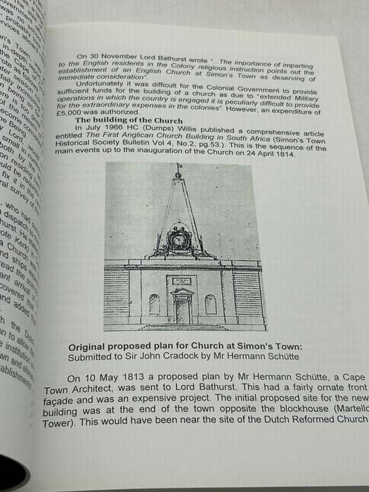 The Six Saints of Simons Town 1814-2014 by Boet Dommisse | Scarce Signed Copy No 8
