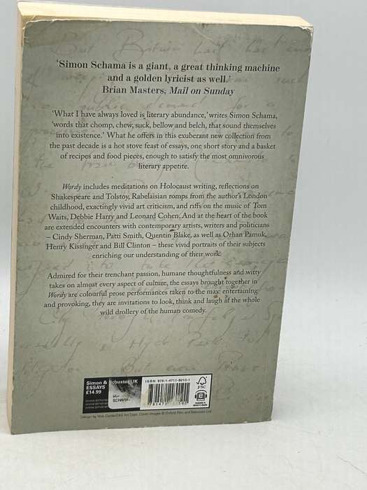 Wordy by Simon Schama