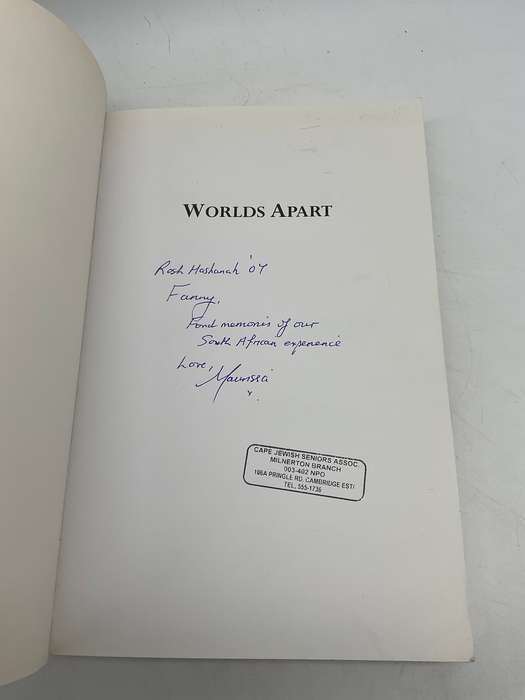Worlds Apart: The Re-Migration of South African Jews by Colin  Tatz et al | Signed by all authors