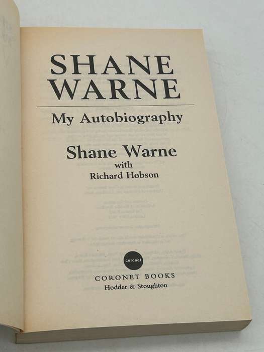 My Autobiography - Shane Warne