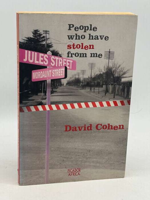 People Who Have Stolen From Me by David Cohen