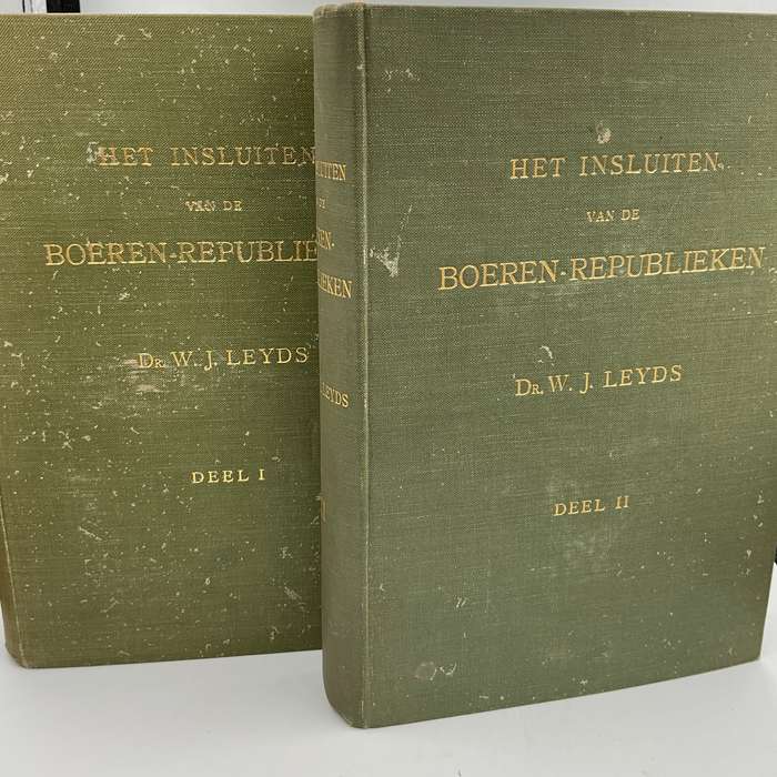 Het Insluiten van de Boeren-Republieken. 2 Volumes 1914 - WJ Leyds
